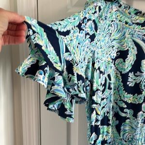 Ladies Lilly Pulitzer romper like new worn once